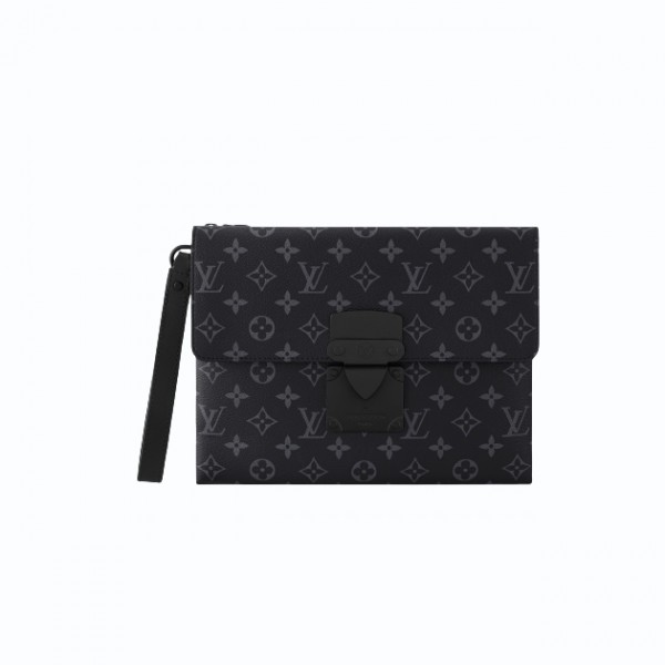 [스페셜오더]LOUIS VUITTON-M82598 루이비통 모노그램 이클립스 포쉐트 S-락 파우치 28cm