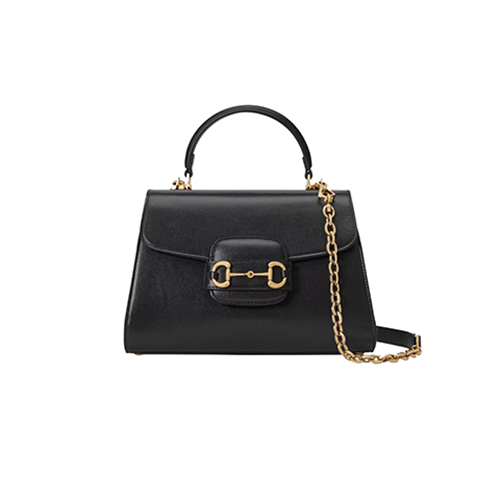 [스페셜오더]GUCCI-702049 1000 구찌 블랙 구찌 홀스빗 1955 미디엄 핸드백