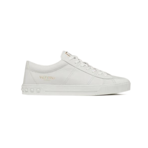 VALENTINO-1Y2S0F90 발렌티노 화이트 CITYPLANET 송아지 가죽 스니커즈 남성용