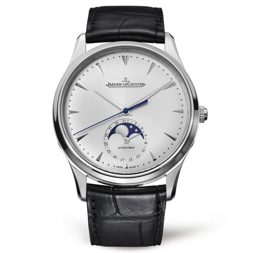 [스페셜오더]JAEGER LECOULTRE-예거 르쿨트르 마스터 울트라 씬 문 스틸 실버 그레이 드레스워치 39mm