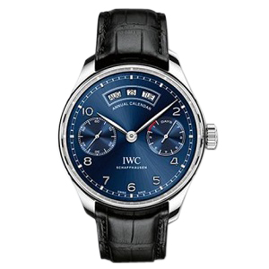 [스페셜오더]IWC-아이더블유씨 포르투기저 애뉴얼 캘린더 미드나잇 블루다이얼 워치 44mm