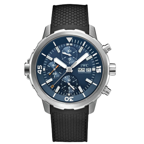 [스페셜오더][N1 Factory]IWC 아쿠아타이머 크로노그래프 스틸 블루 “EXPEDITION JACQUES-YVES COUSTEAU” 에디션 44mm