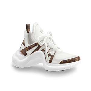 LOUIS VUITTON-1A43KZ 루이비통 모노그램 화이트 LV 아치라이트 스니커즈(남여공용)