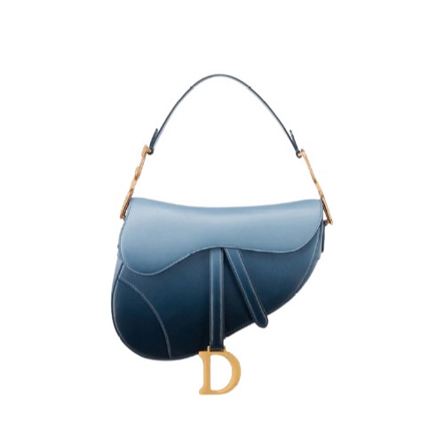 [스페셜오더]DIOR-M0446 디올 인디고 블루 그라데이션 SADDLE 백