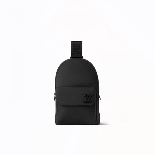 [스페셜오더]LOUIS VUITTON-M23736 루이비통 블랙 LV 에어로그램 파일럿 슬링백 20cm