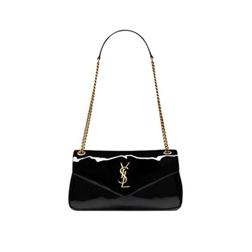 [스페셜오더]SAINT LAURENT-734153 생 로랑 블랙 페이턴트 가죽 CALYPSO 숄더백