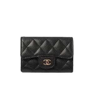 [스페셜오더]CHANEL-A80799 샤넬 캐비어 골드메탈 클래식 카드 홀더