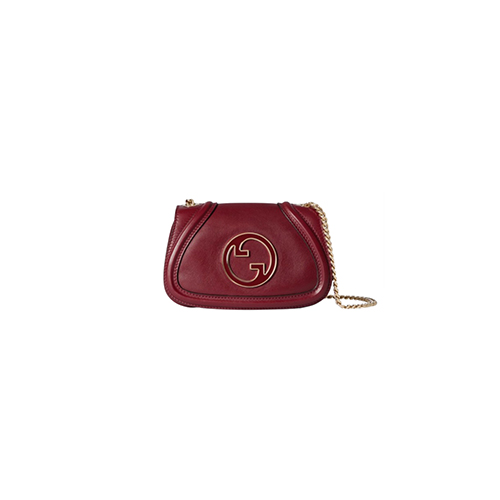 [스페셜오더]GUCCI-815711 6207 구찌 레드 가죽 구찌 블론디 미니 숄더백