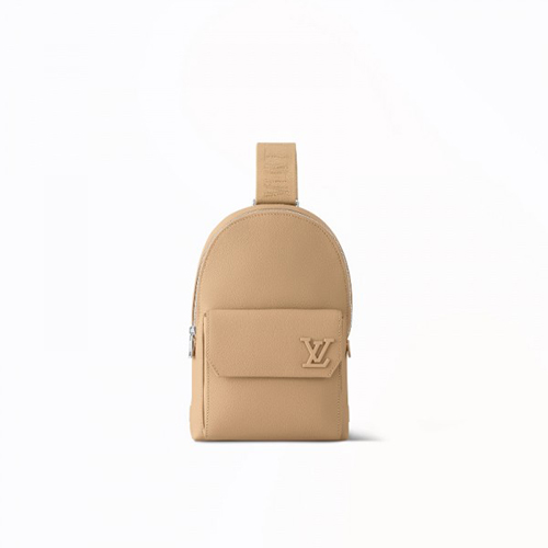 [스페셜오더]LOUIS VUITTON-M23735 루이비통 세이블베이지 LV 에어로그램 파일럿 슬링백 20cm