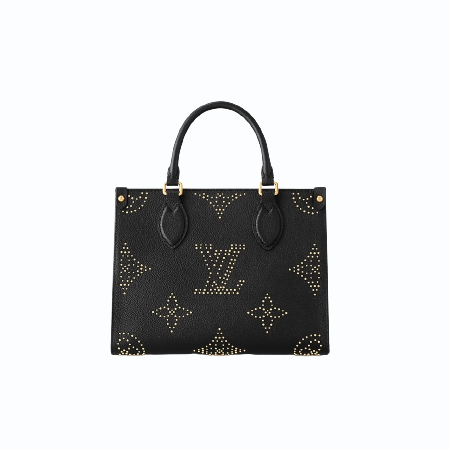 [스페셜오더]LOUIS VUITTON-M46733 루이비통 블랙 모노그램 앙프렝뜨 스터드 온더고 PM 토트백 25cm