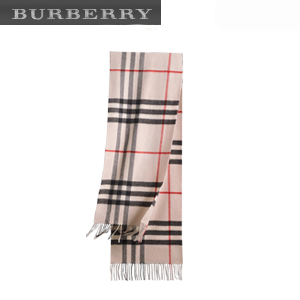 BURBERRY-39546731 버버리 클래식 스톤 체크 캐시미어 스카프 남녀공용