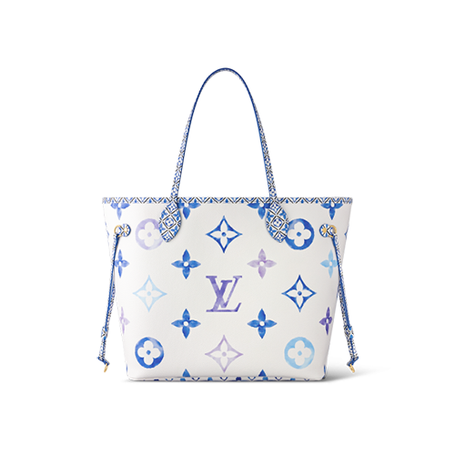 [스페셜오더]LOUIS VUITTON-M22979 루이비통 블루 파스텔 자이언트 모노그램 네버풀 MM