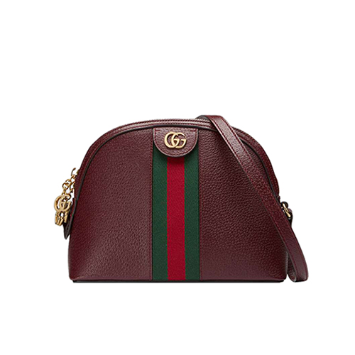 [스페셜오더]GUCCI-499621 6673 구찌 오피디아 버건디 가죽 스몰 숄더백