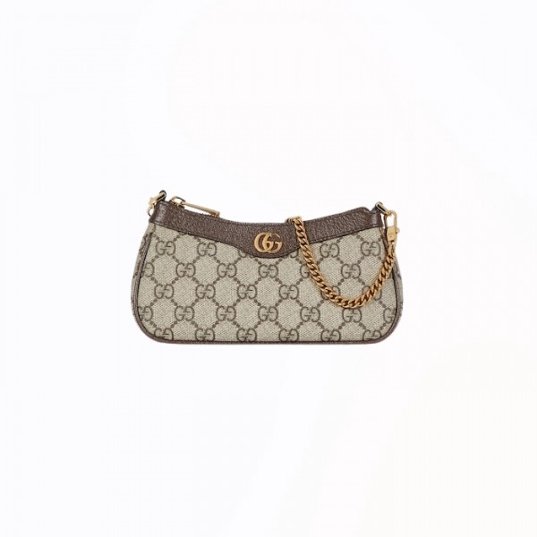 [스페셜오더]GUCCI-764960 8367 구찌 베이지/에보니 GG 오피디아 체인 미니백 19cm