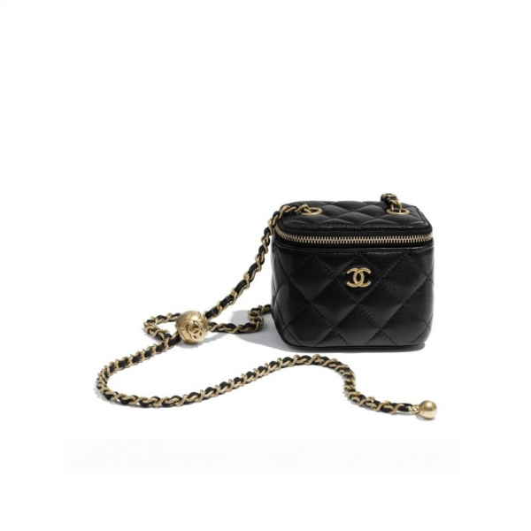 [스페셜오더]CHANEL-AP2292 샤넬 블랙 코스매틱 베니티 스몰 체인백 8.5cm