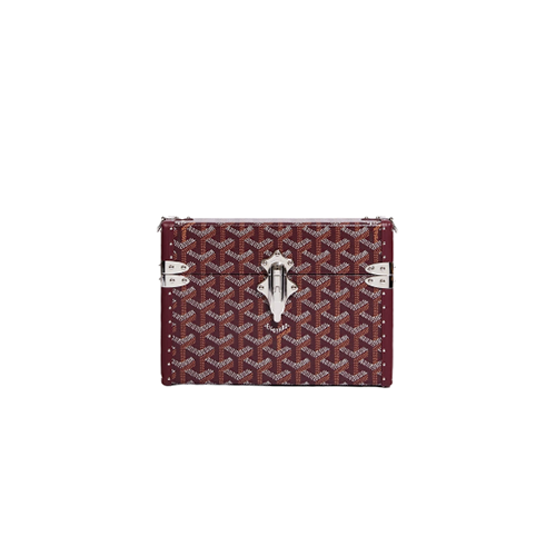 [스페셜오더]GOYARD-고야드 버건디 Cassette Trunk 카세트 트렁크 숄더백 21CM