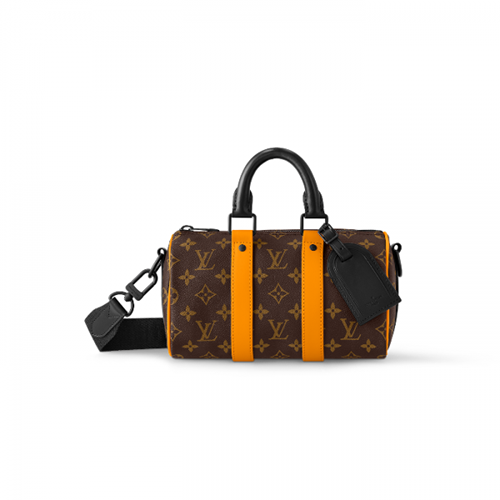 [스페셜오더]LOUIS VUITTON-M46687 루이비통 사프란 모노그램 마카사르 키폴 반둘리에 25