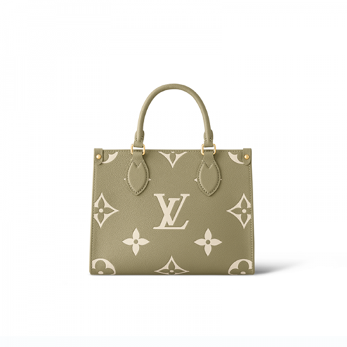 [스페셜오더]LOUIS VUITTON-M46647 루이비통 카키/크림 모노그램 앙프렝뜨 온더고 PM 토트백 25cm