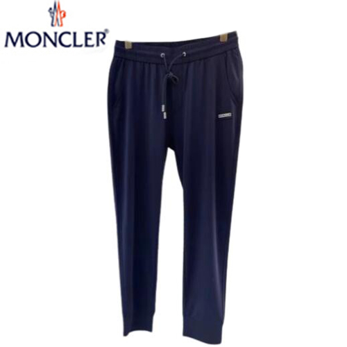 MONCLER-03210 몽클레어 네이비 아플리케 장식 스웨트팬츠 남성용