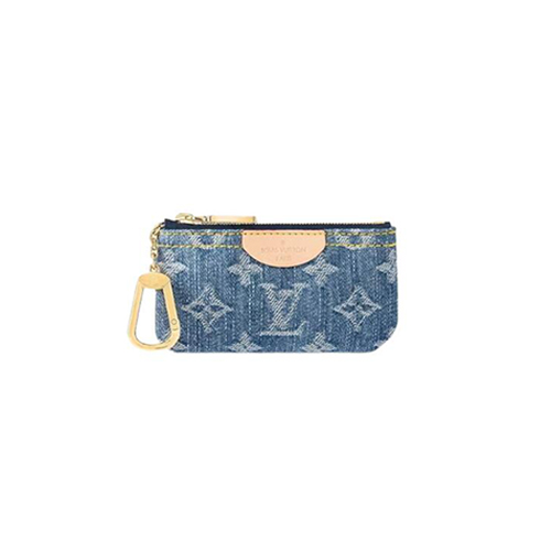 [스페셜오더]LOUIS VUITTON-M82961 루이비통 블루 모노그램 데님 키 파우치