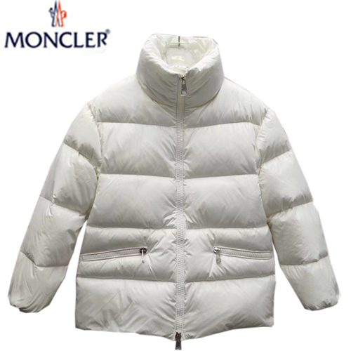 MONCLER-101716 몽클레어 화이트 로고 엠보싱 패딩 남성용