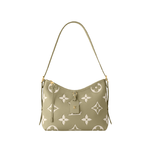 [스페셜오더]LOUIS VUITTON-M46672 루이비통 카키/크림 모노그램 앙프렝뜨 캐리올 PM 숄더백 29cm