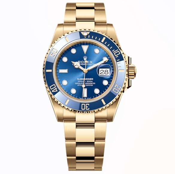 [스페셜오더][CLEAN]ROLEX-126618 롤렉스 서브마리너 데이트 옐로우골드 블루다이얼 41mm 904L