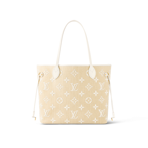 [스페셜오더]LOUIS VUITTON-M22839 루이비통 베이지/화이트 모노그램 로터스 면 네버풀 MM