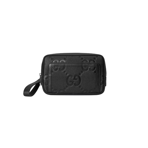 [스페셜오더]GUCCI-760224 1000 구찌 블랙 점보 GG 파우치