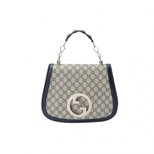 [스페셜오더]GUCCI-721172 4084 구찌 베이지/블루 블론디 GG 미디엄 핸드백