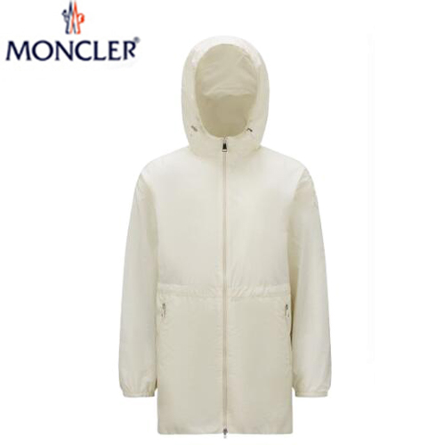 MONCLER-031518 몽클레어 아이보리 나일론 바람막이 후드 재킷 여성용