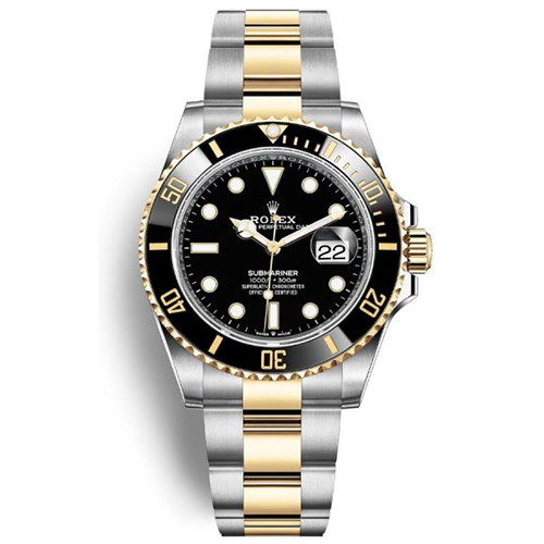 [스페셜오더]ROLEX-116613LN 롤렉스 서브마리너 블랙 옐로우 골드 콤비 40 904L