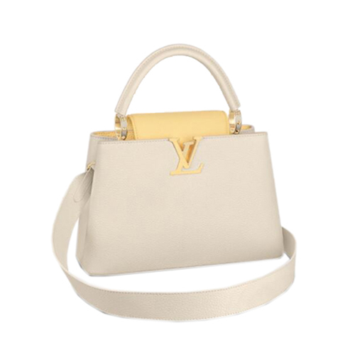 [스페셜오더]LOUIS VUITTON-M59883 루이비통 크림 토뤼옹 가죽 카퓌신 MM