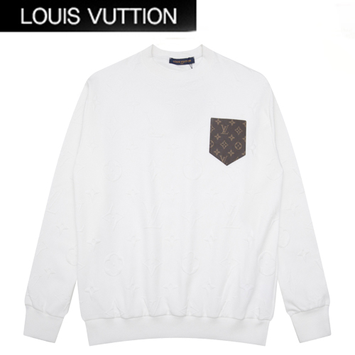 LOUIS VUITTON-01271 루이비통 화이트 모노그램 스웨터 남여공용 