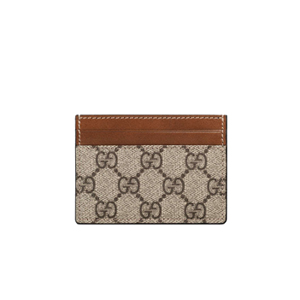 [스페셜오더]GUCCI-233166 8526 구찌 GG 수프림 캔버스 카드 케이스 브라운