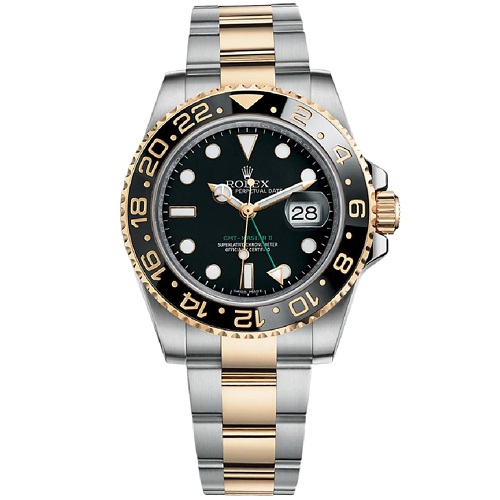 [스페셜오더]ROLEX-롤렉스 GMT-마스터 II 옐로우 골드 스틸 시계40mm[18K 22KGF포금/904L 스틸]