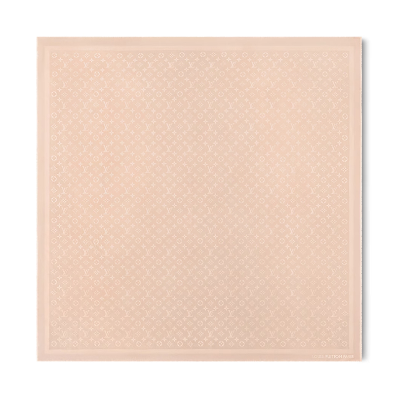 LOUIS VUITTON-M96978 루이비통 모노그램 클래식 숄 라이트 베이지