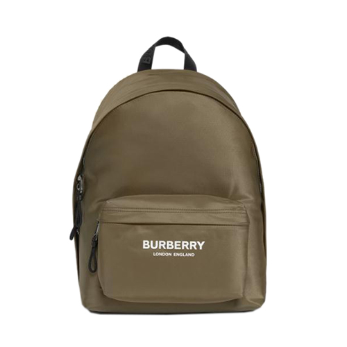 [스페셜오더]BURBERRY-80210841 버버리 카키 로고 프린트 ECONYL® 백팩