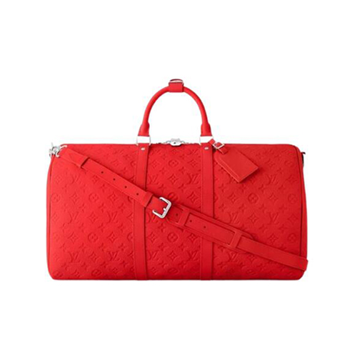 [스페셜오더]LOUIS VUITTON-M23750 루이비통 레드 모노그램 토뤼옹 키폴 반둘리에 50