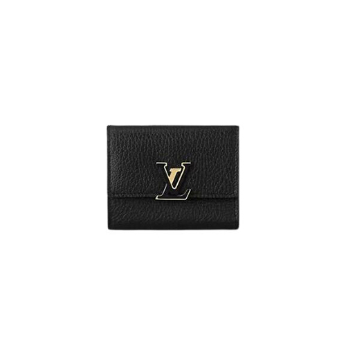 [스페셜오더]LOUIS VUITTON-M68587 루이비통 블랙 토뤼옹 가죽 카퓌신 XS 월릿