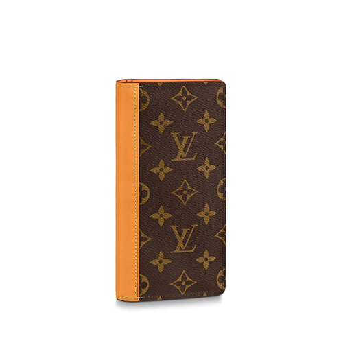 [스페셜오더]LOUIS VUITTON-M69029 루이비통 모노그램 카멜 가죽 트리밍 브라짜 월릿