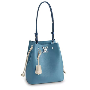 [스페셜오더]LOUIS VUITTON-M51413 루이비통 송아지 가죽 BLEU JEAN 락미 버킷