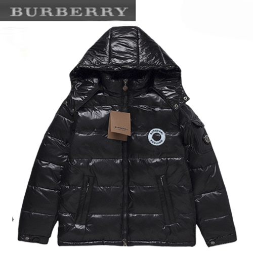 BURBERRY-11243 버버리 블랙 패치 장식 패딩 남여공용