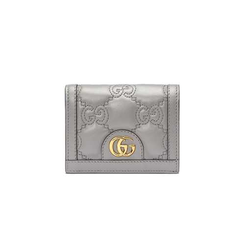 [스페셜오더]GUCCI-723786 1275 구찌 그레이 GG 마틀라세 카드 케이스 지갑