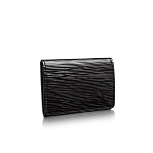 LOUIS VUITTON-M62292 루이비통 에삐 레더 Noir 엔벨로프 카르트 드 비지트