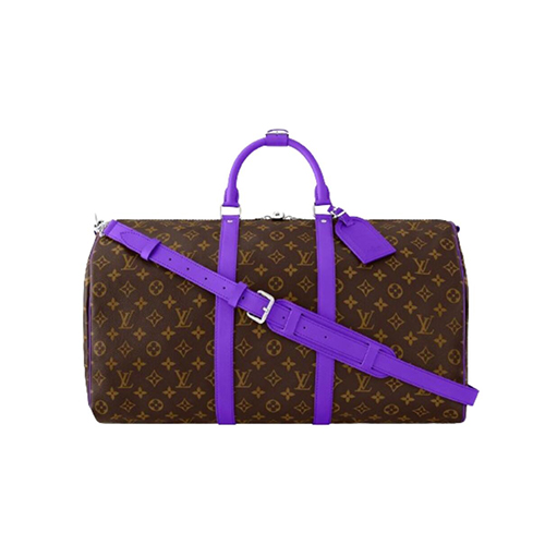 [스페셜오더]LOUIS VUITTON-M46775 루이비통 퍼플 모노그램 마카사르 키폴 반둘리에 50