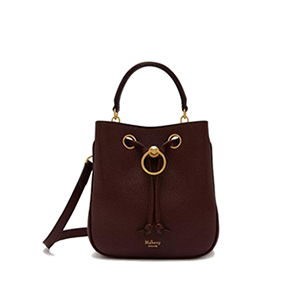 [스페셜오더]MULBERRY-RL5706 멀버리 버건디 그레인 송아지 가죽 스몰 햄스테드