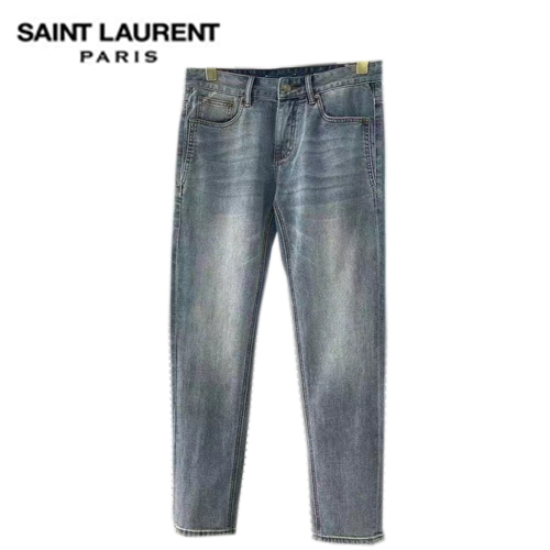 SAINT LAURENT-06175 생 로랑 블루 청바지 남성용