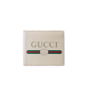 [스페셜오더]GUCCI-496309 8820 구찌 화이트 가죽 구찌 프린트 지갑