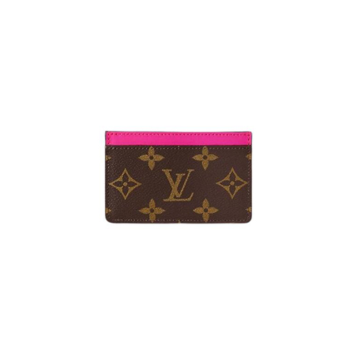 [스페셜오더]LOUIS VUITTON-M82873 루이비통 핑크 모노그램 포르트 카르트 심플 PM